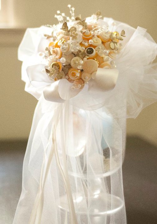 I sell on Etsycom and Artfirecom I also have had my button bouquets in a